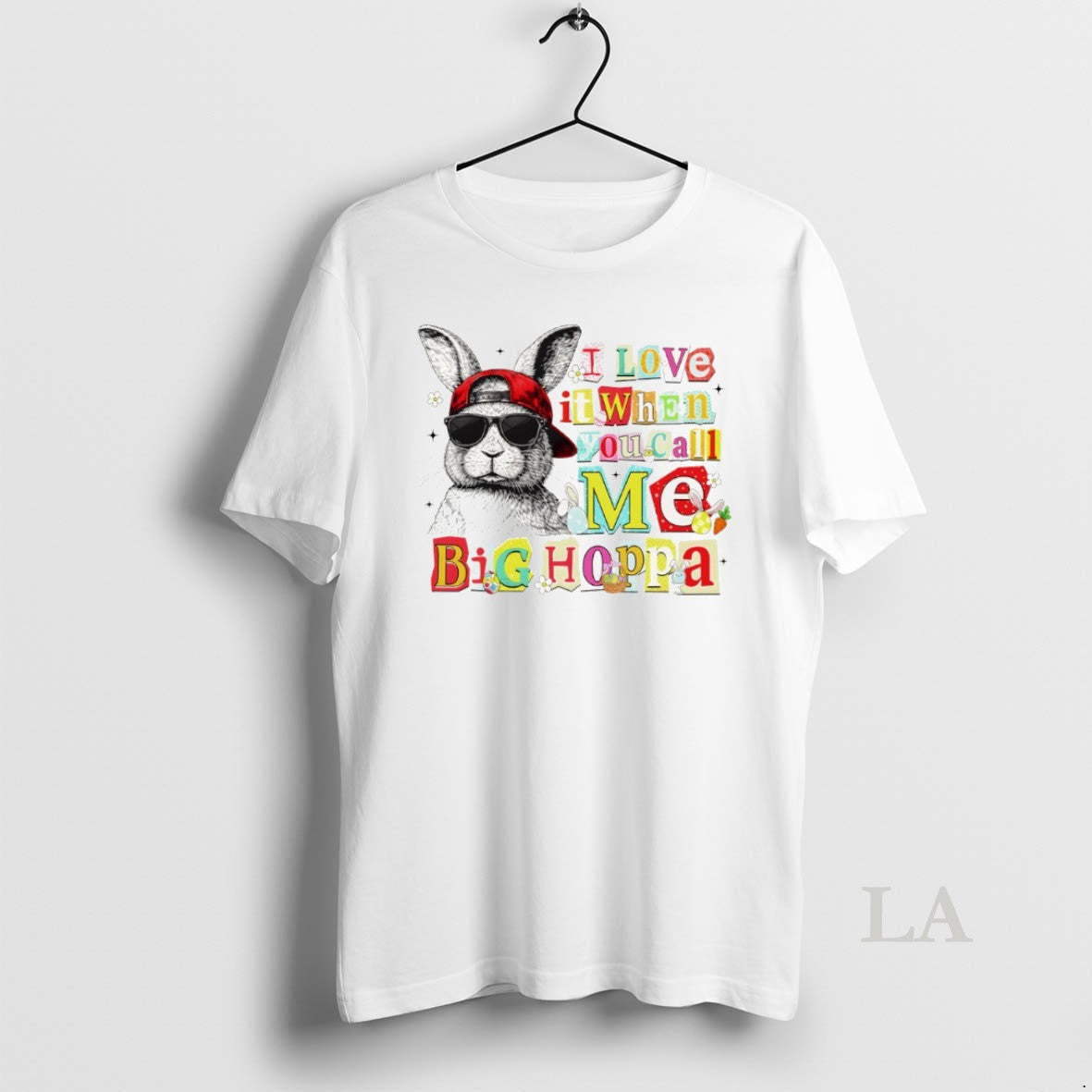 Original Bunny I Love It When You Call Me Big Hoppa Happy Easter Day