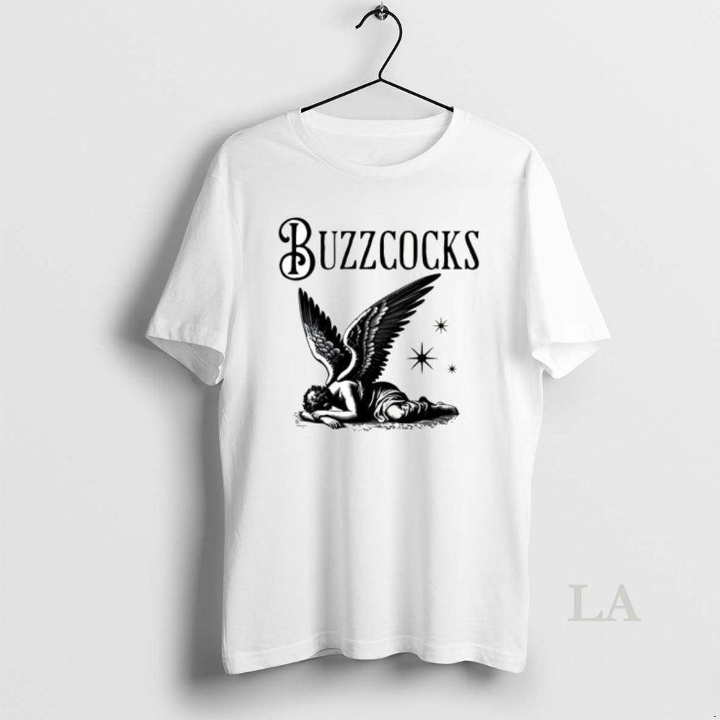 Original Buzzcocks Fallen Angel Punk Rock Band Logo
