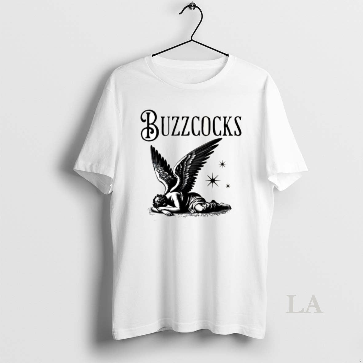 Original Buzzcocks Fallen Angel Punk Rock Band Logo