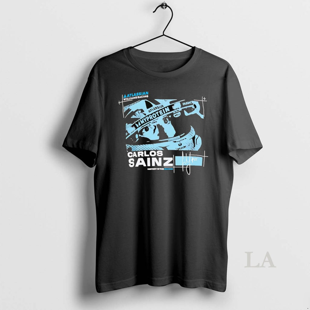 Original Carlos Sainz Jr Williams Racing Signature