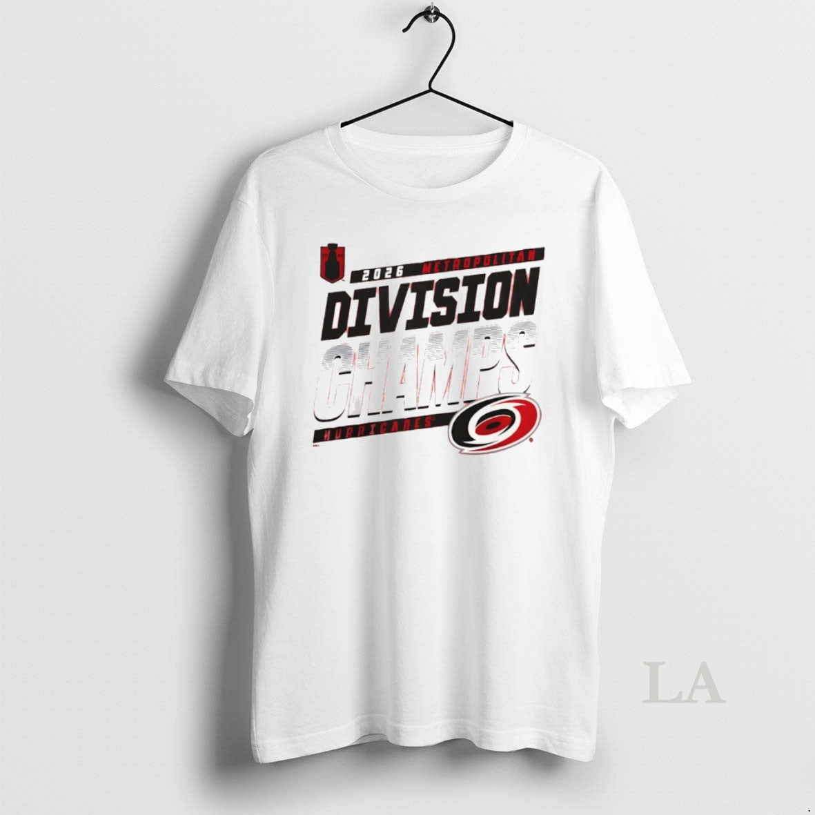 Original Carolina Hurricanes 2026 Metropolitan Division Champions Logo