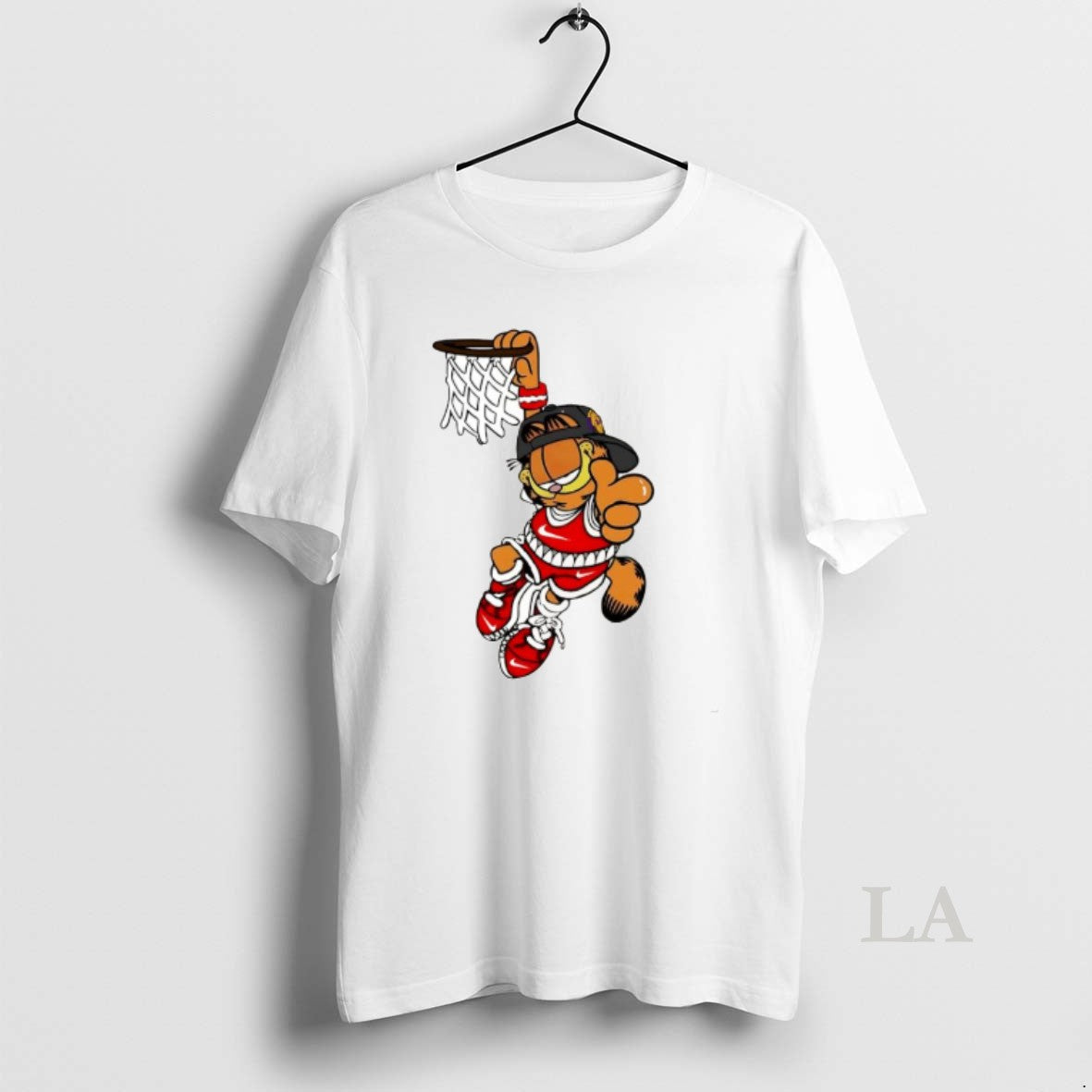 Original Cat Basketball Slam Dunk Red Jersey