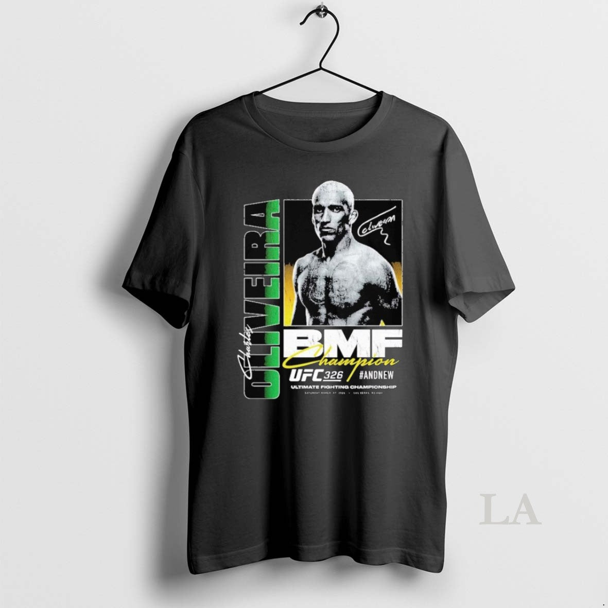 Original Charles Oliveira Bmf Champion Long Sleve