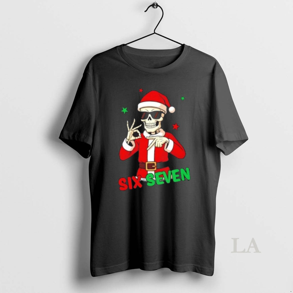 Original Christmas Six Seven Skeleton Santa 67