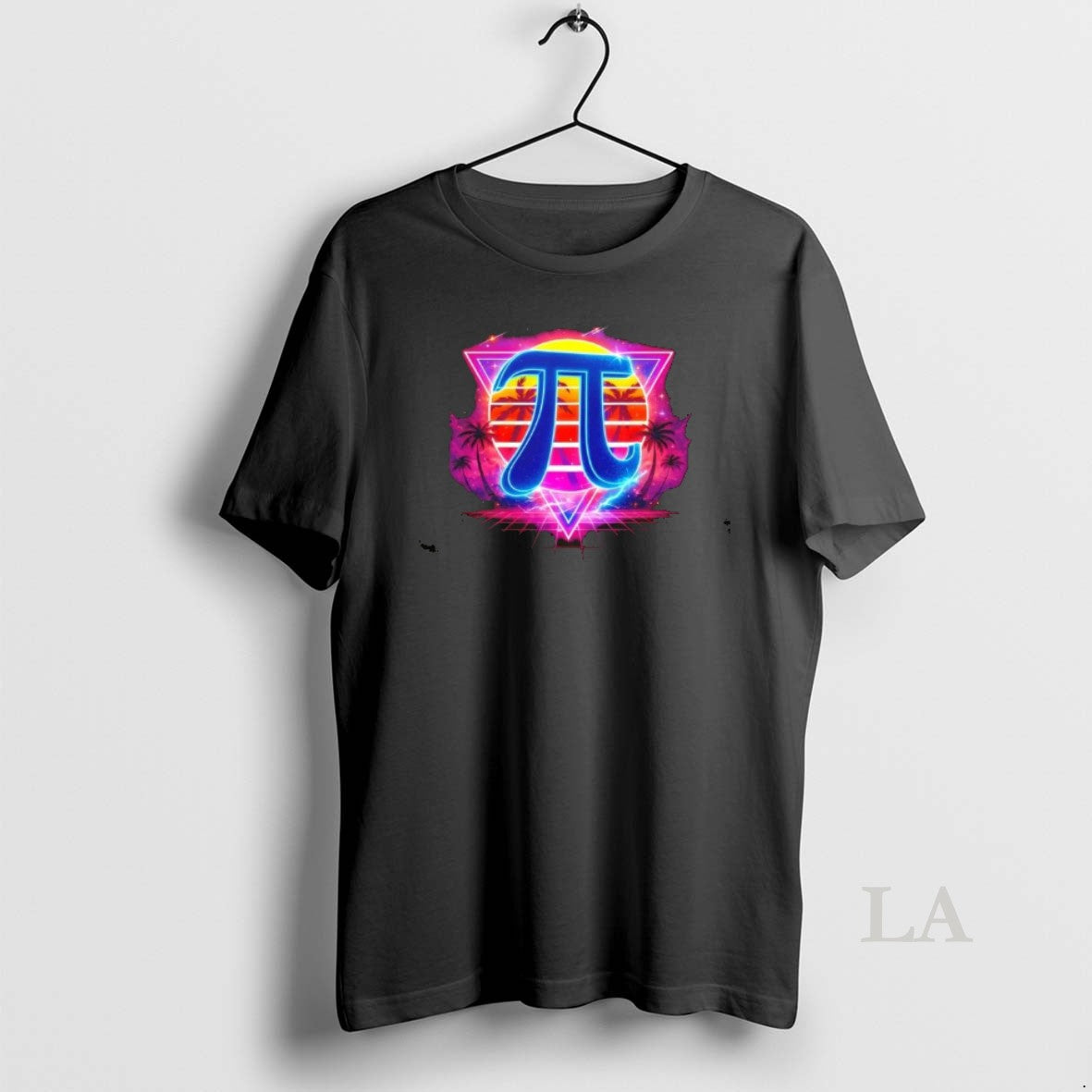 Original Cool Pi Day Retro Tropical Design