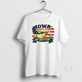 Original Cow Jowa State Fair Got Butter American Flag 4th Of July