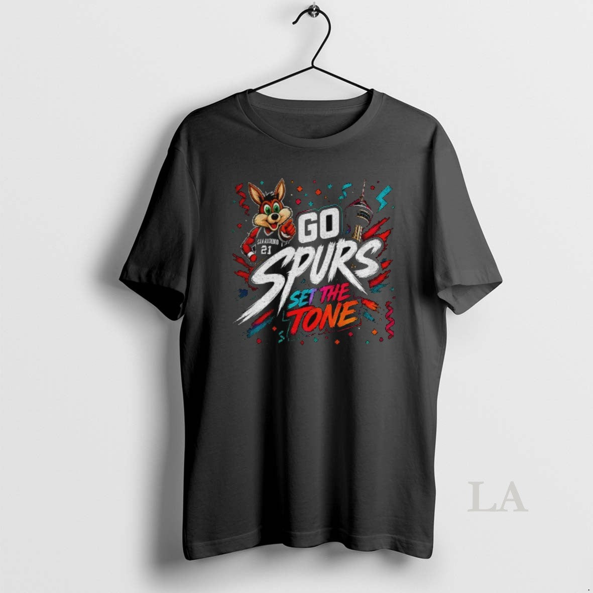 Original Coyote San Antonio Spurs Basketball Go Spurs Go Set The Tone 2026
