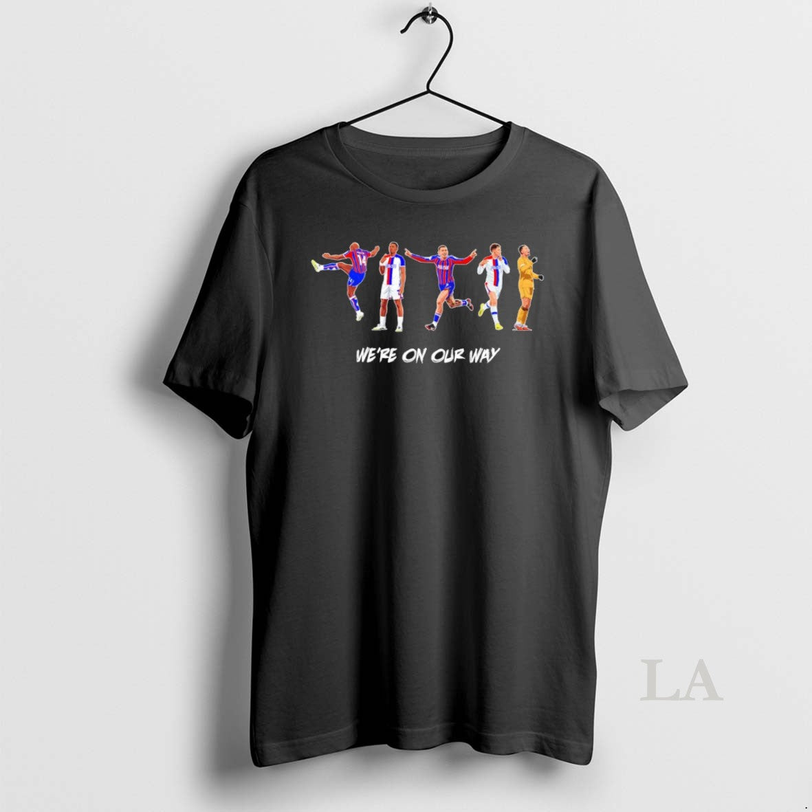 Original Crystal Palace Fc Graphic Were On Our Way