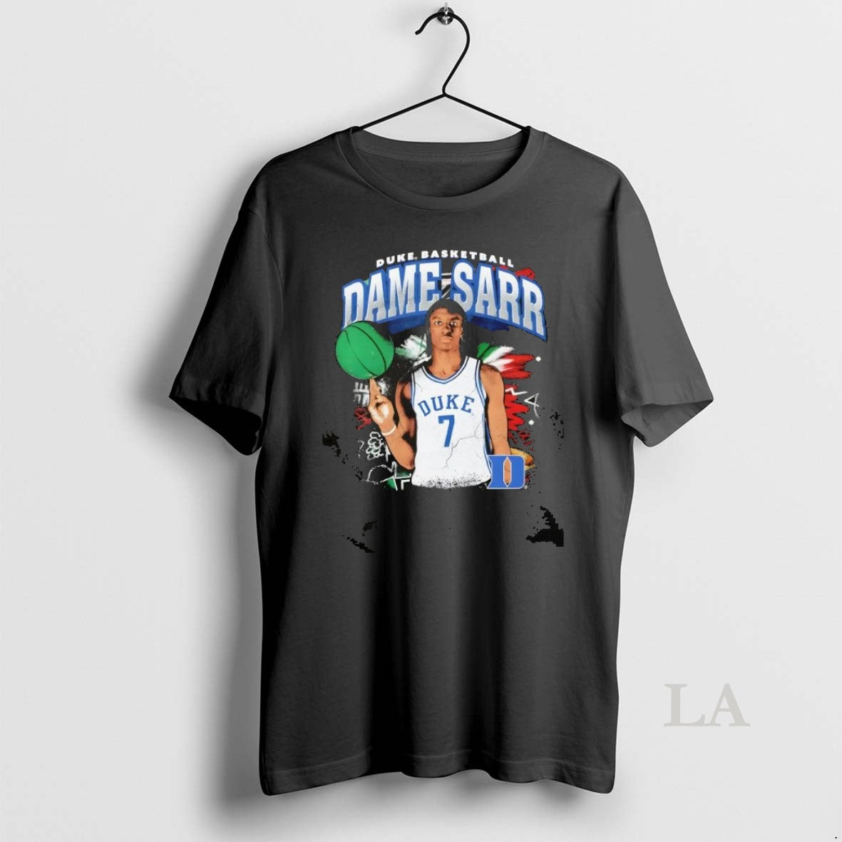 Original Dame Sarr Duke Blue Devils Basketball Portrait