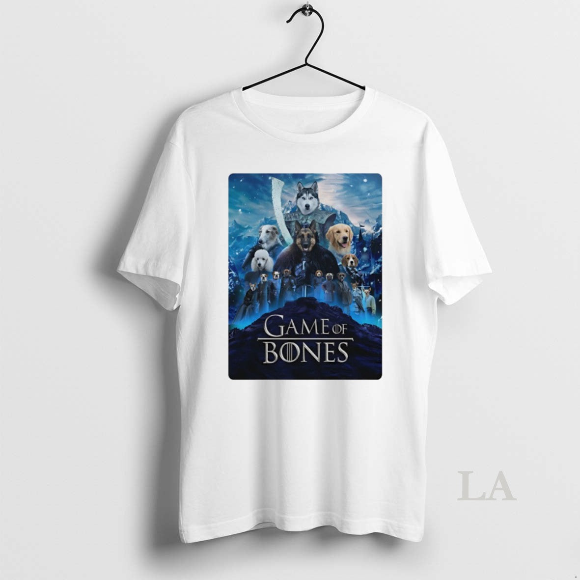 Original Dogs Game Of Bones X Game Of Thrones Parody