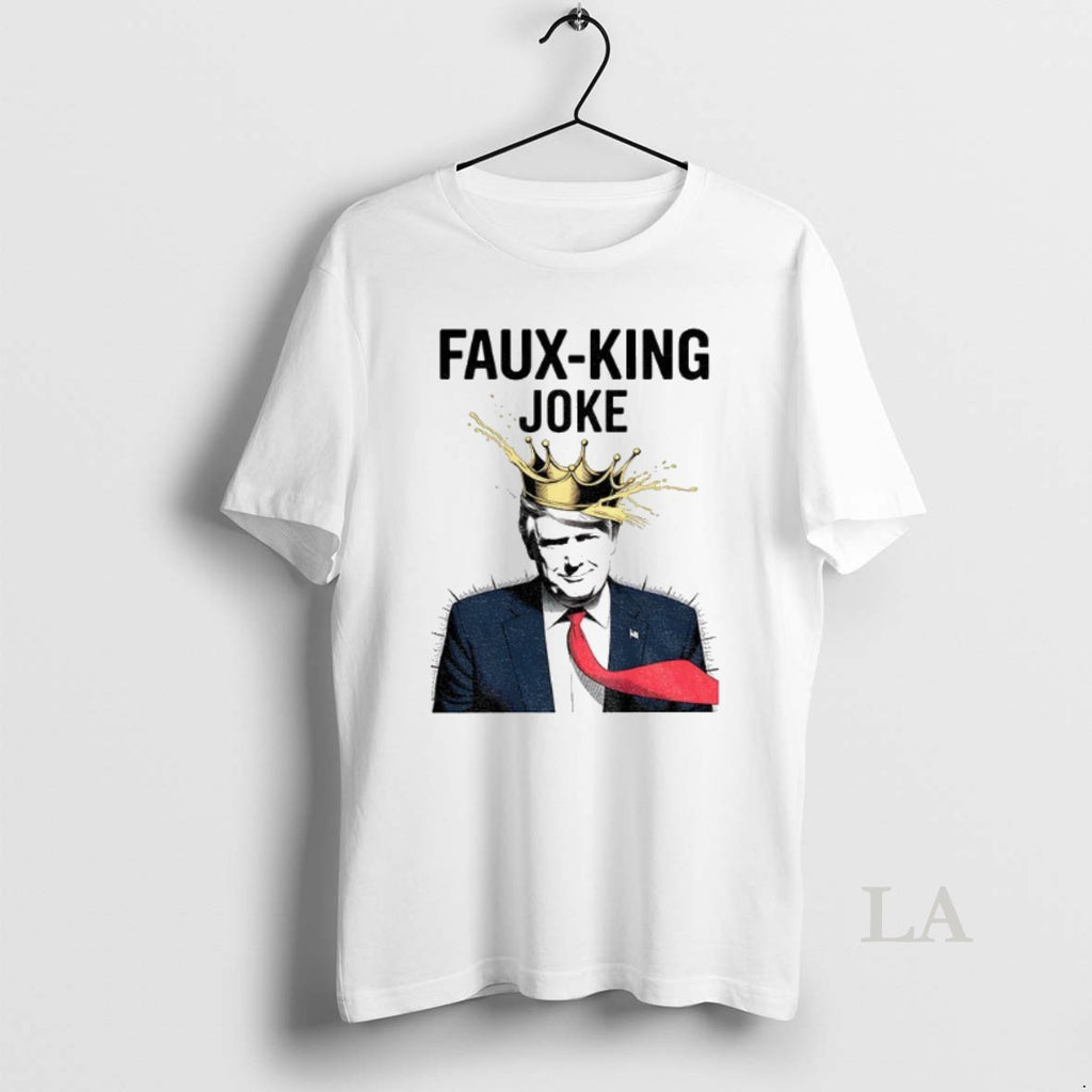 Original Donald Trump Faux King Joke Resist Protest Anti Trump No Kings