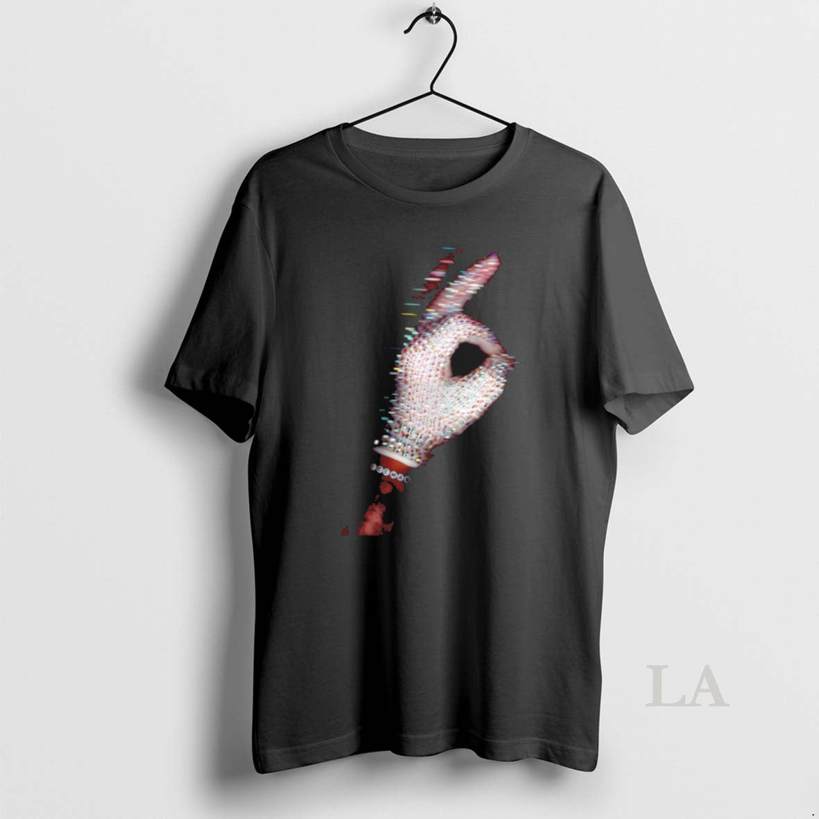 Original Drake Crystal Embellished Gloves Iceman Album