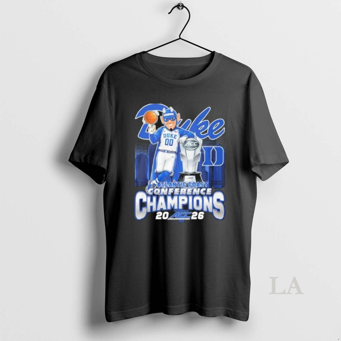 Original Duke Blue Devils Mascot 2026 Acc Basketball Conference Champions