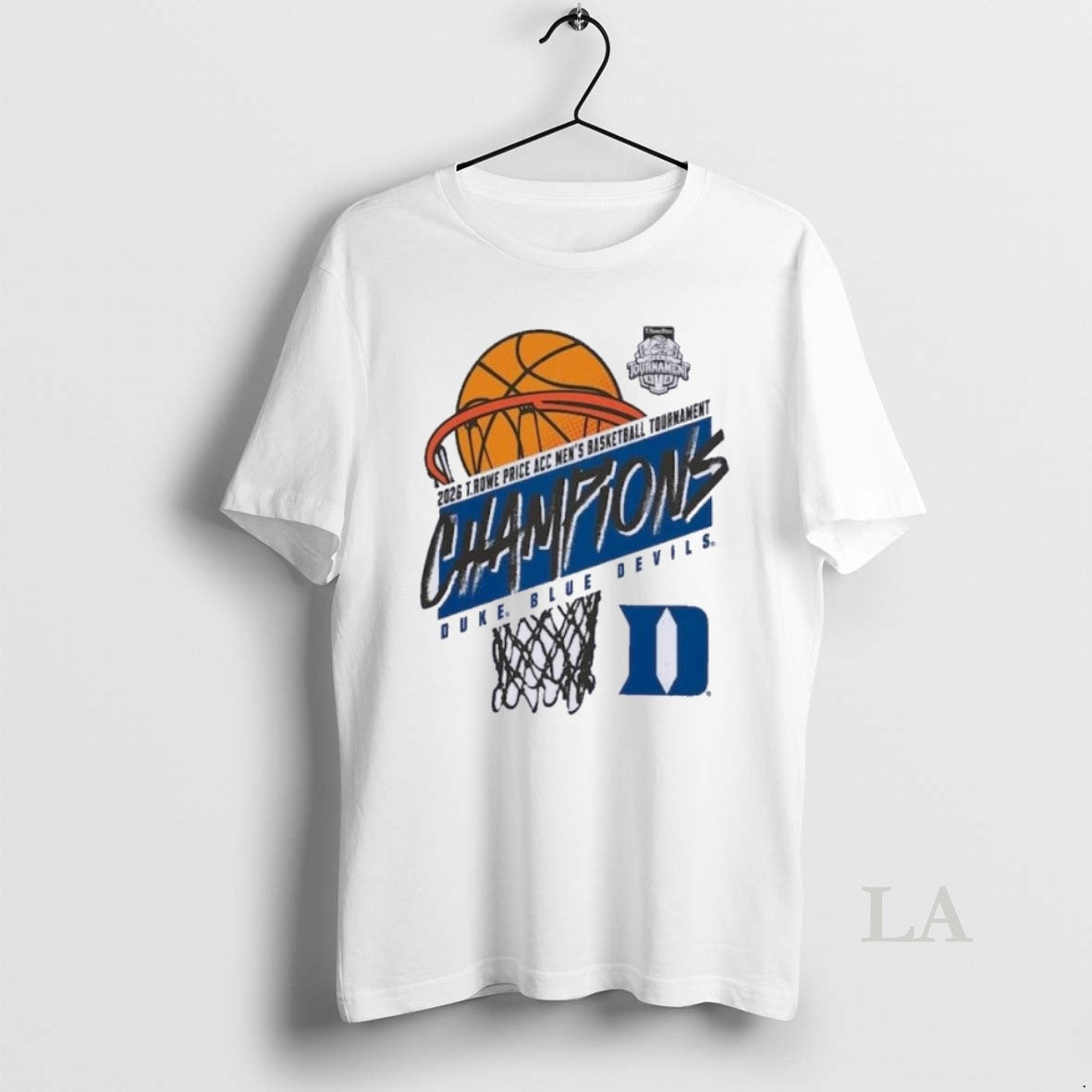 Original Duke Mens Basketball Acc Tournament Champions Basket