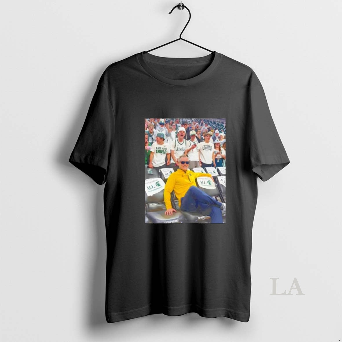 Original Dusty May Aura Rival Michigan Wolverines Crowd Photo