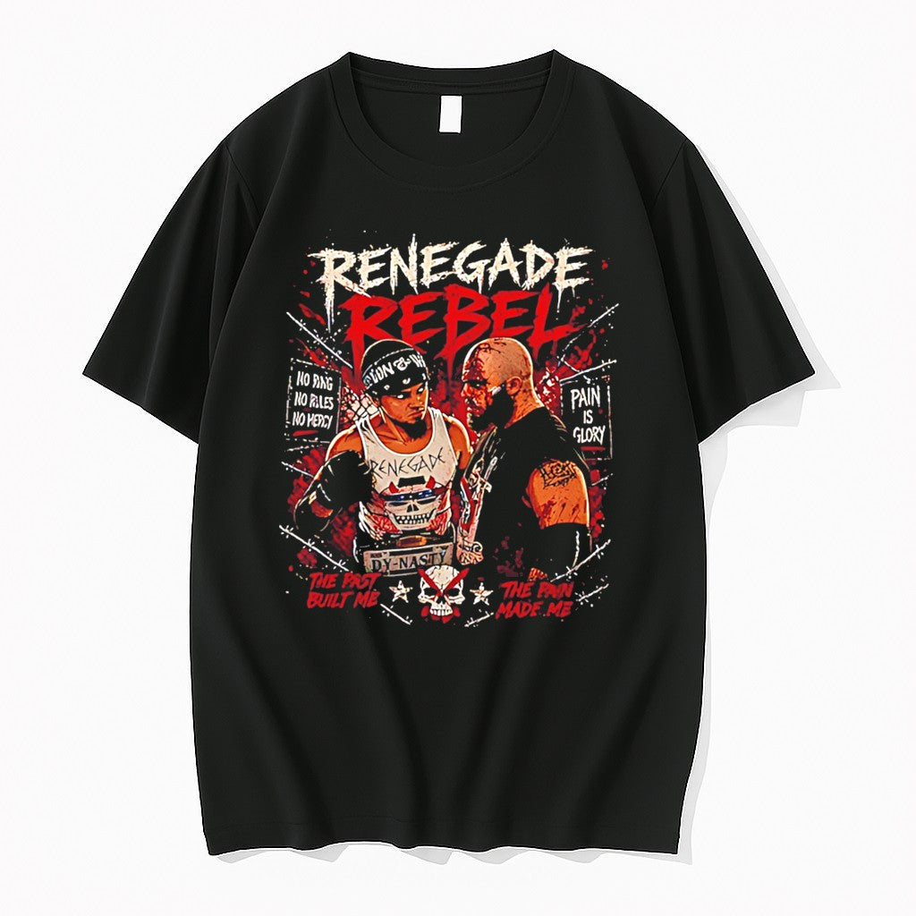 Original Eddie Kingston Vs Jon Moxley Renegade Rebel Graphic Tee Tshirts Jpg