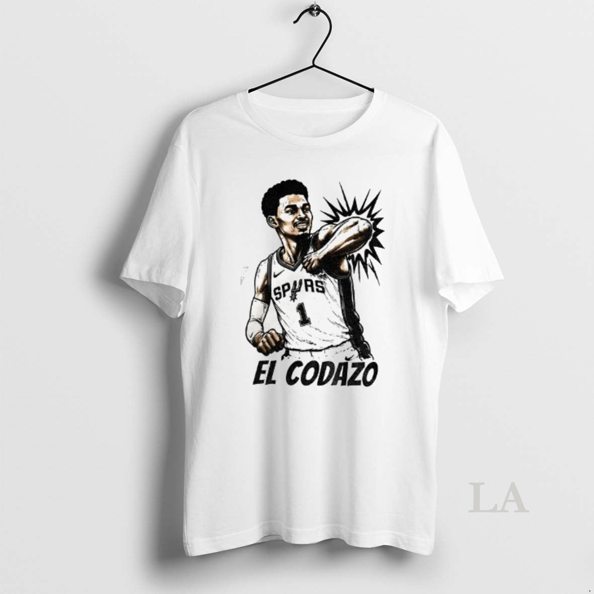 Original El Codazo Victor Wembanyama San Antonio Spurs Basketball Vintage