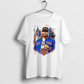 Original Fat Joe New York Knicks Jacket And Hat City Landscape Graphic Tee Tshirts