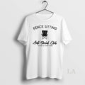 Original Fence Sitting Anti Social Club Baseball Please Sit Over There