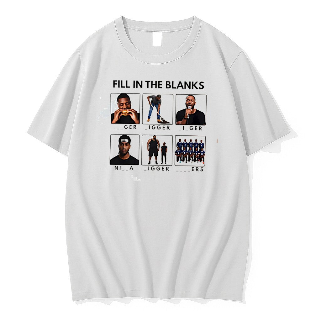 Original Fill In The Blanks Graphic Tee Tshirts Jpg