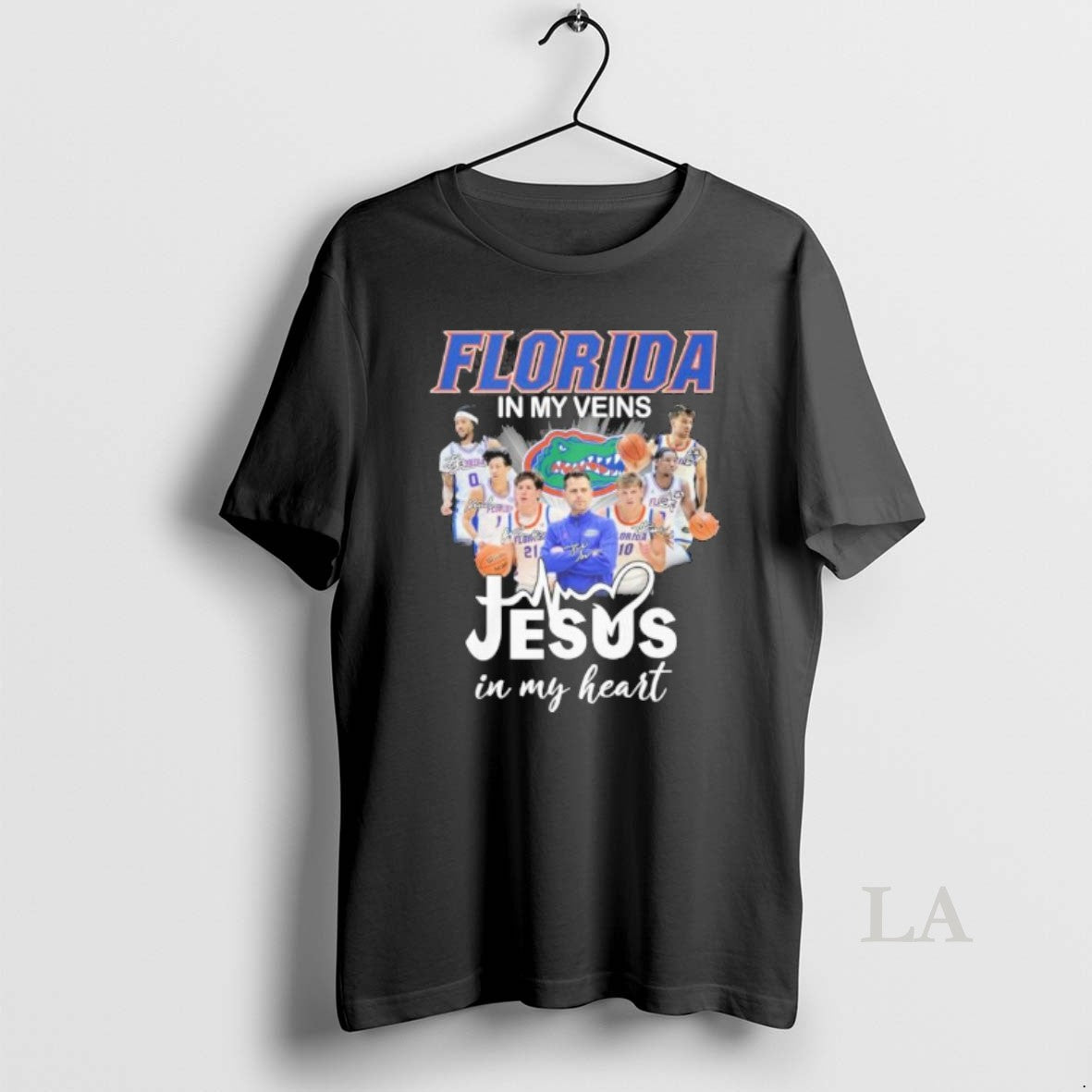 Original Florida Gators Basketball In My Veins Jesus In My Heart