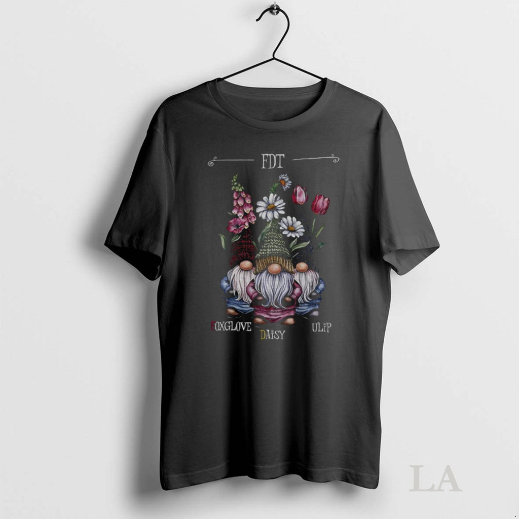 Original Flower Gnome Fdt Foxglove Daisy Tulip Anti Maga