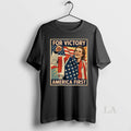 Original For Victory America First Jack Hughes Usa Hockey Retro