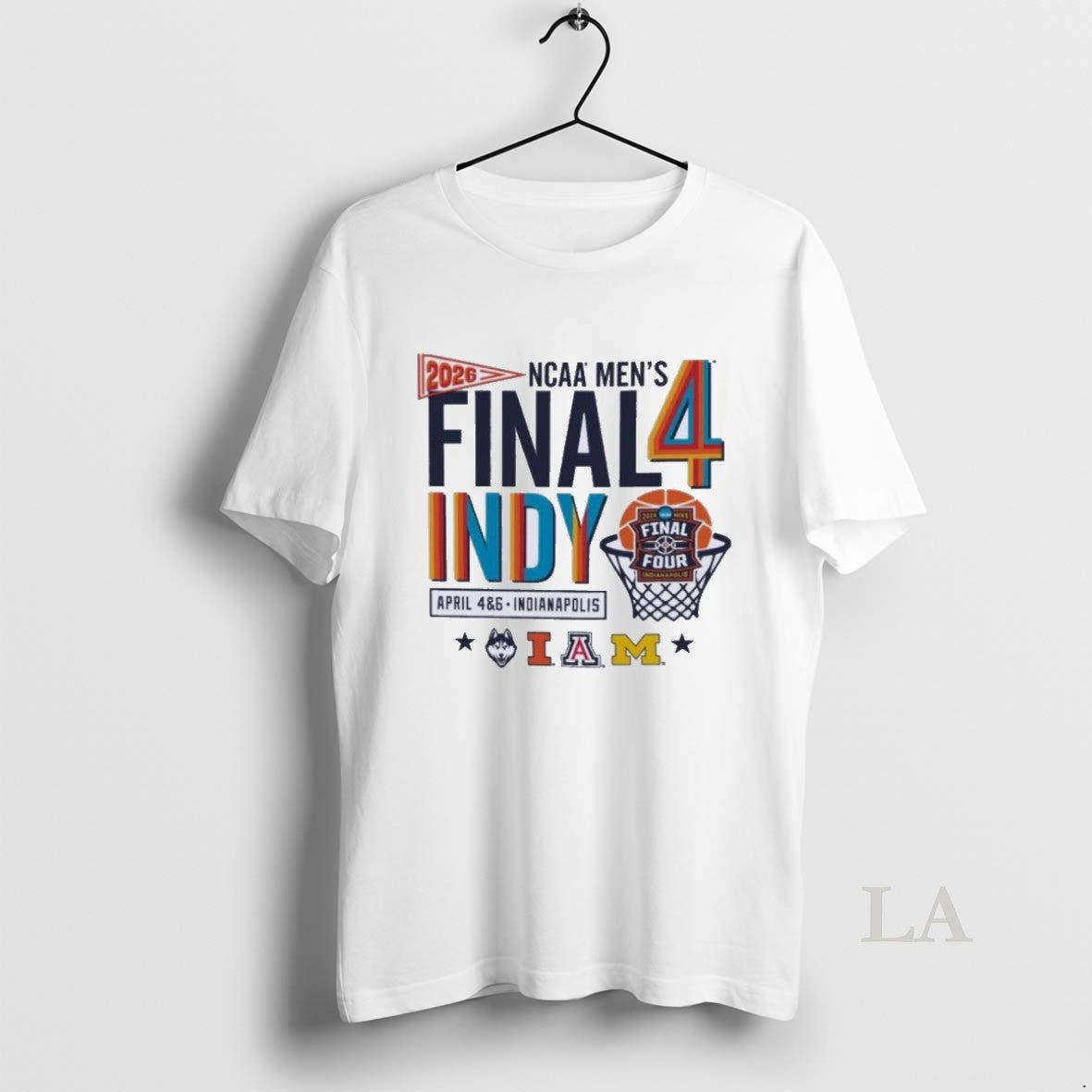 Original Four Teams 2026 Ncaa Mens Final Four Indy Retro