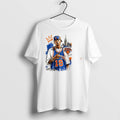 Original Francisco Lindor New York Knicks Jersey And Hat Graphic Tee Tshirts