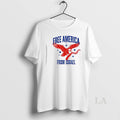 Original Free America From Israel Eagle