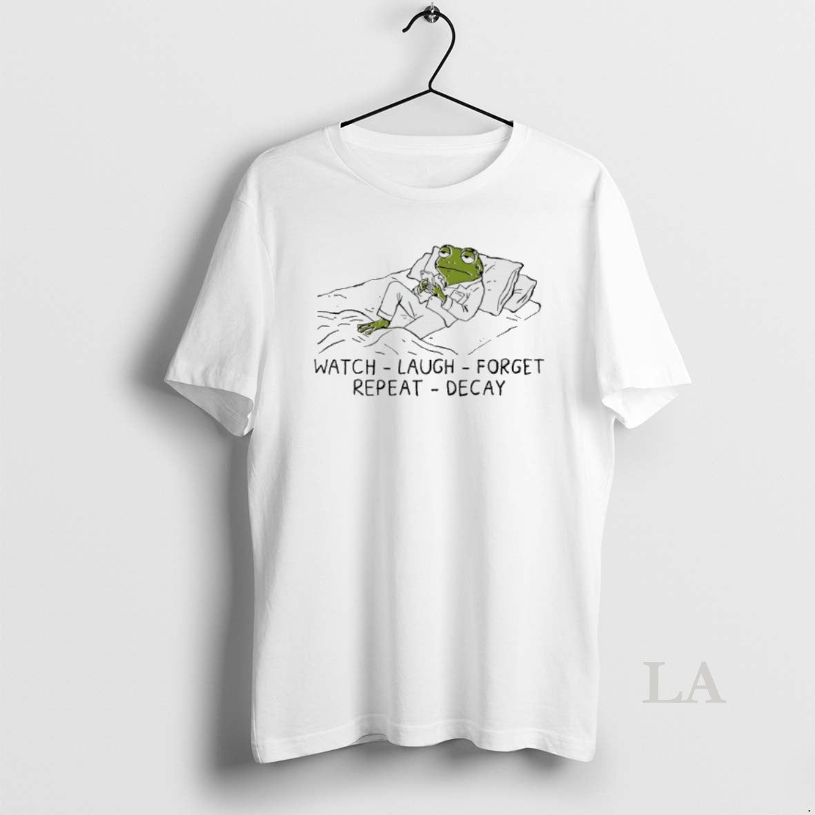 Original Frog Watch Laugh Forget Repeat Decay