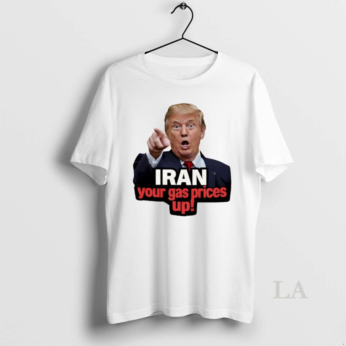 Original Funny Donald Trump Point Iran Your Gas Prices Up Political Meme
