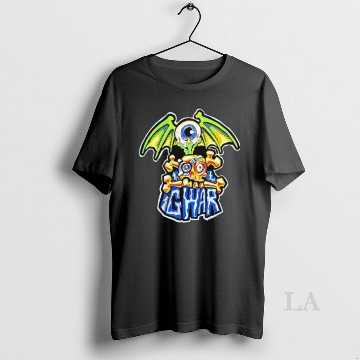 Original Gwar Flying Eyeball Skull Punk Rock Band