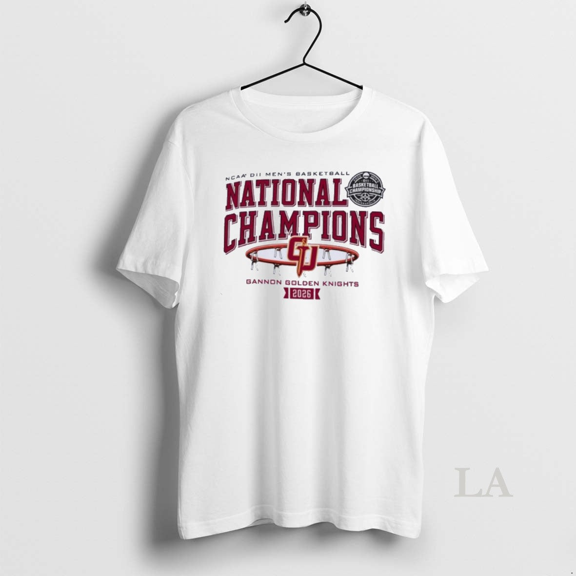 Original Gannon Golden Knights 2026 Ncaa Dii Mens Basketball National Champions