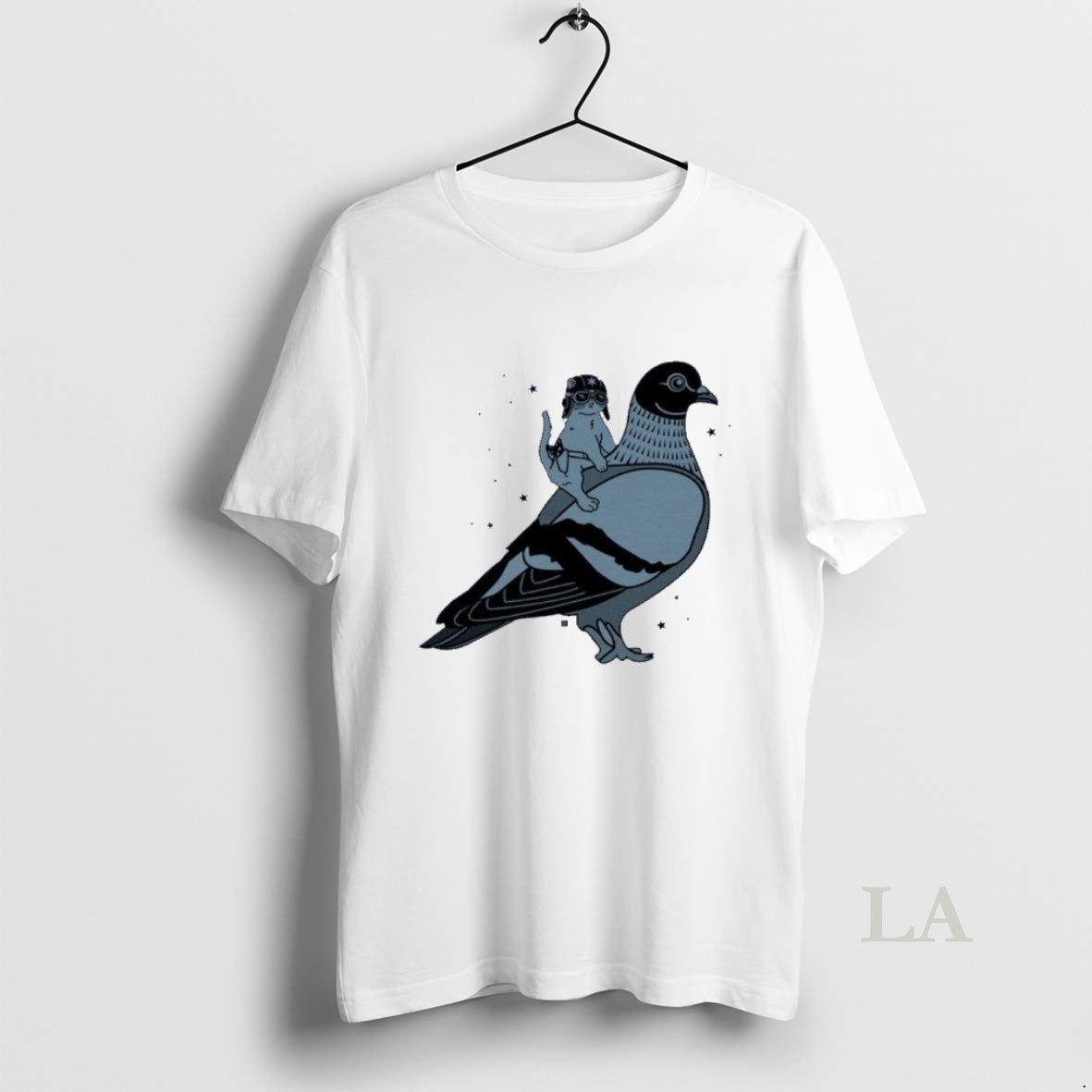 Original Gary Riding Pigeon Bird