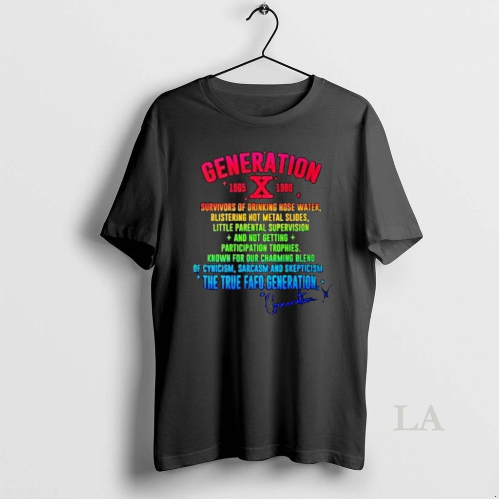 Original Gen X Generation X 70s 80s The True Fafo Generation Back