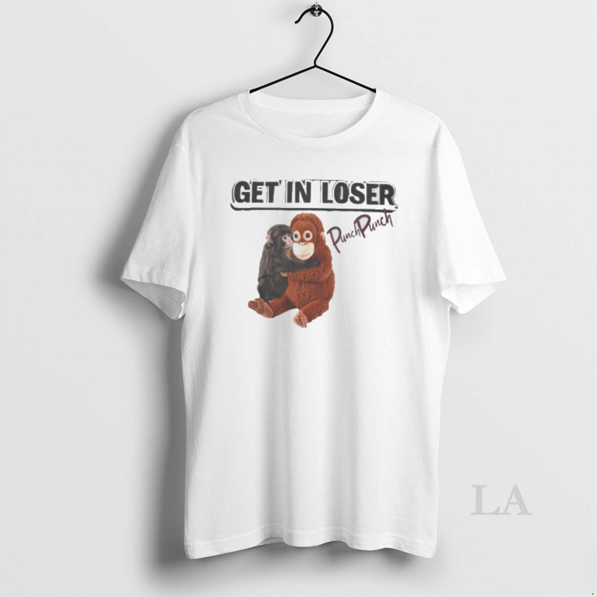 Original Get In Loser Monkey Graphic