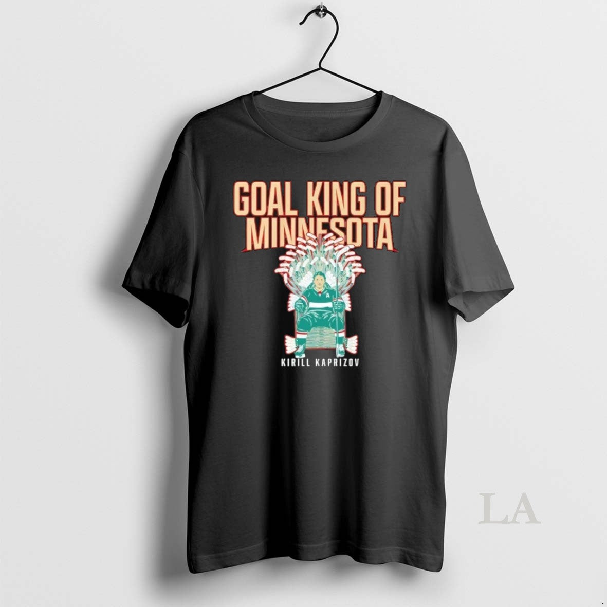 Original Goal King Of Minnesota Kirill Kaprizov Minnesota Wild Hockey