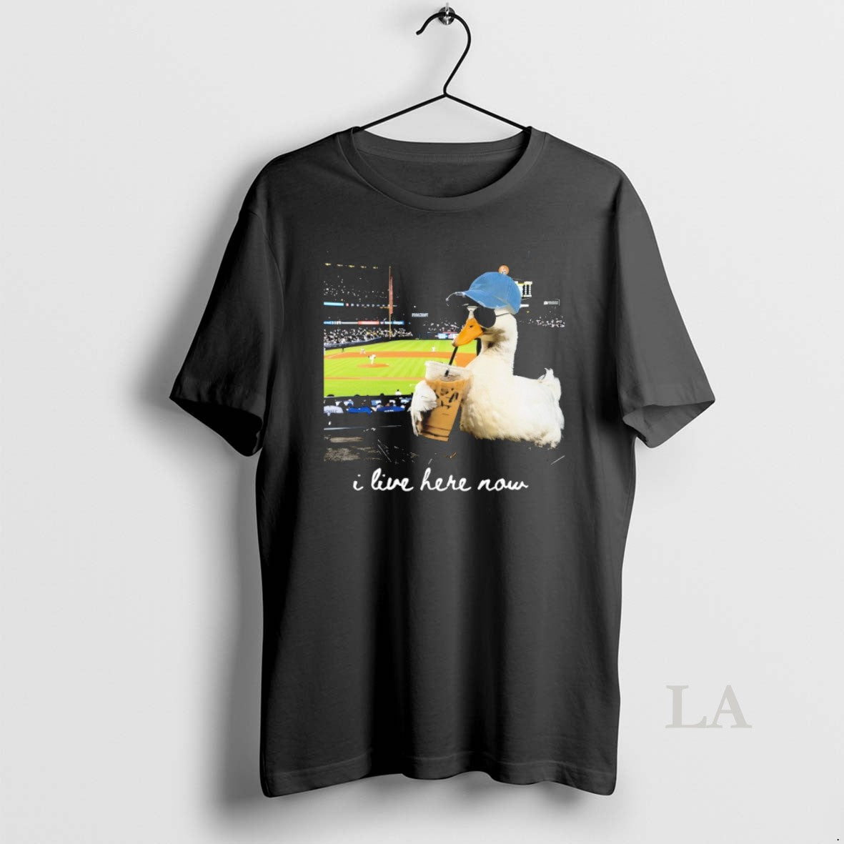 Original Goose I Live Here Now Baseball Game Day