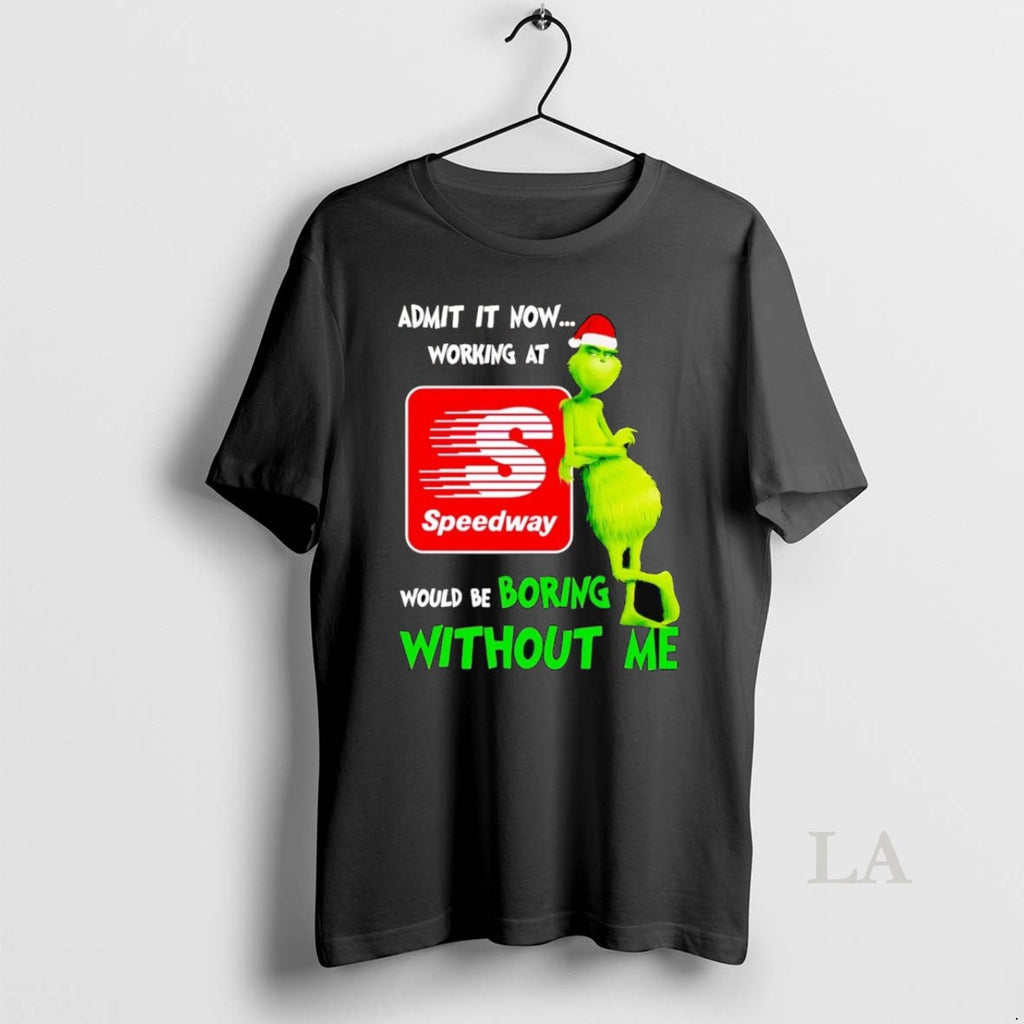Original Grinch Admit It Now Working At Speedway Christmas