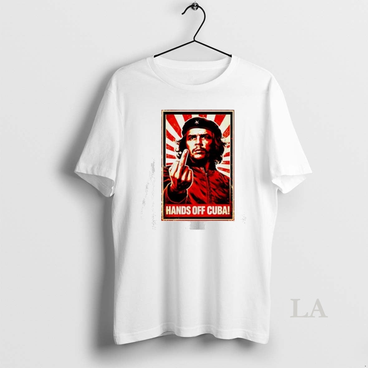Original Hands Off Cuba Che Guevara By Damndim