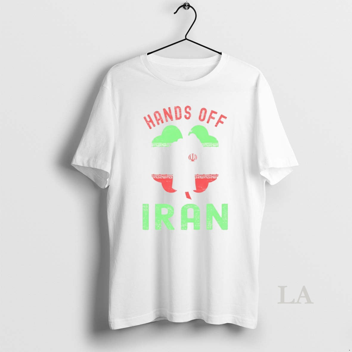 Original Hands Off Iran Stand With Iran Political Protest Statement