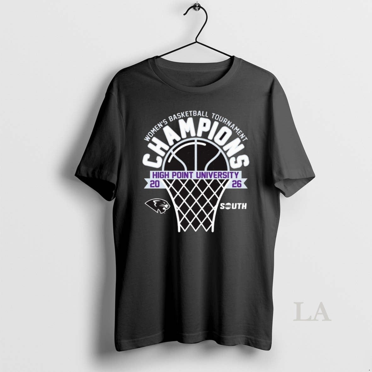 Original High Point University Panthers 2026 Big South Womens Basketball Tournament Champions