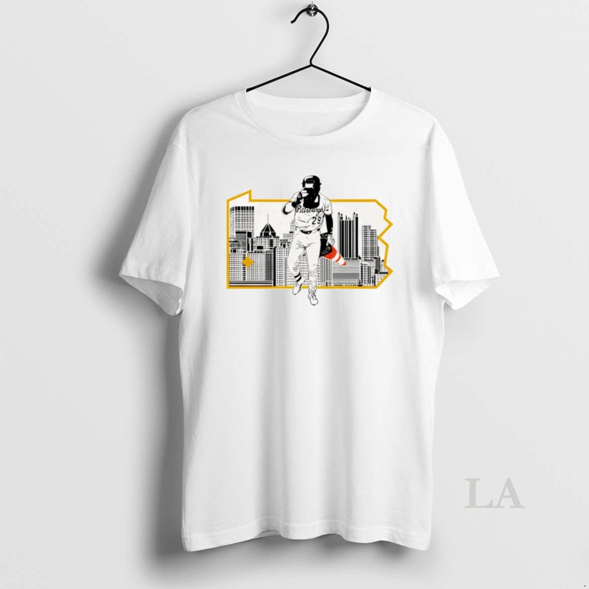Original Hoist The Cone City Skyline Paul Skenes Pittsburgh Pirates Baseball Mlb 2026