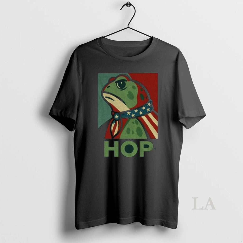 Original Hop Portland Frog Anti Trump