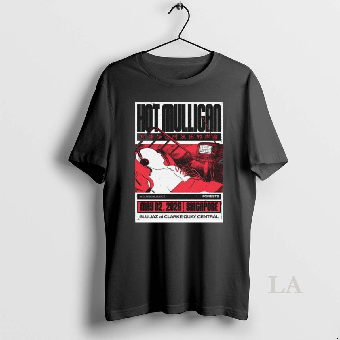 Original Hot Mullican May 2 2026 Singapore Long Sleve