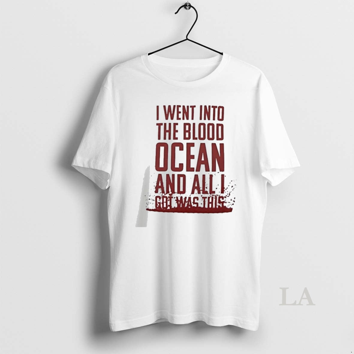 Original I Went Into The Blood Ocean And