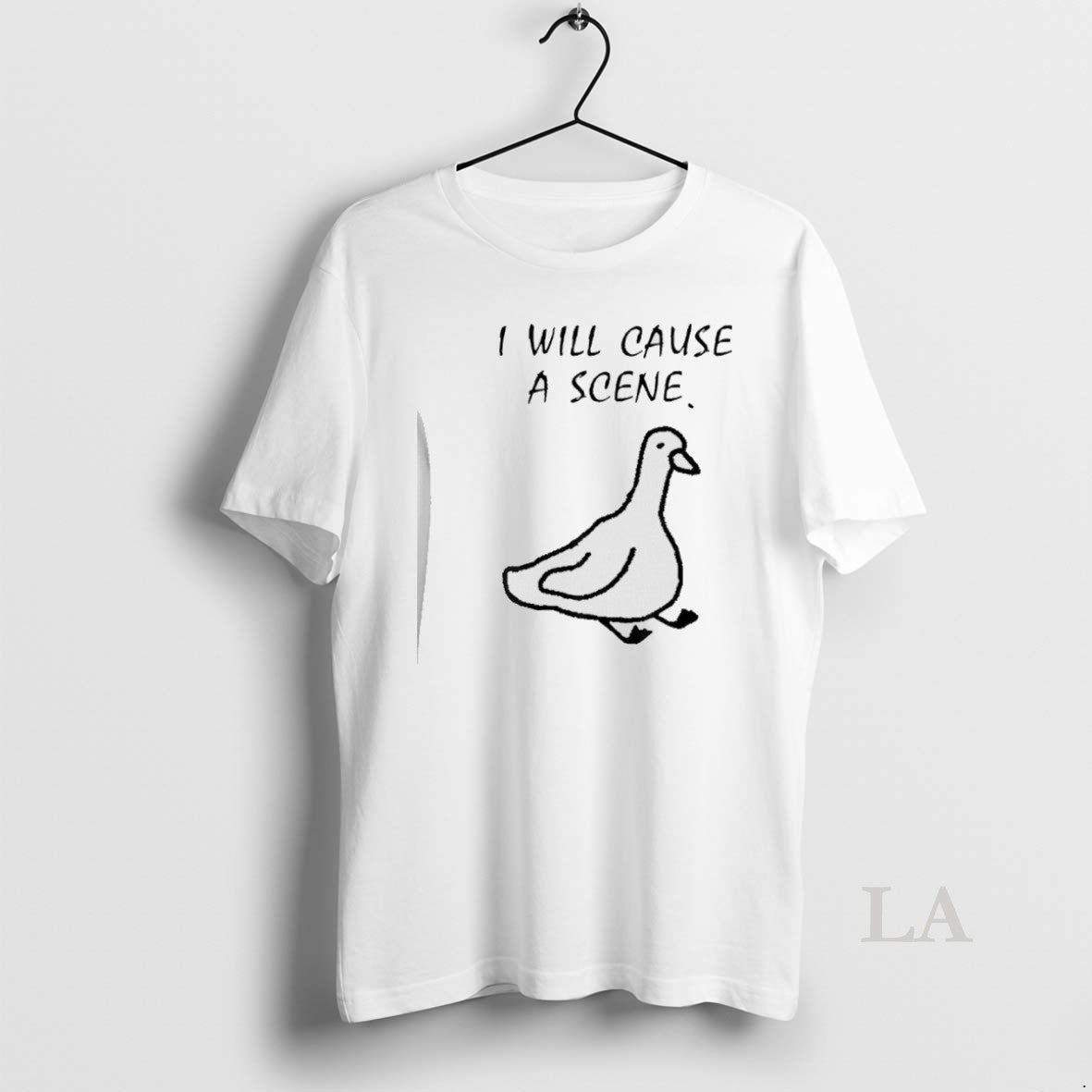 Original I Will Cause A Scene Stupid Goose