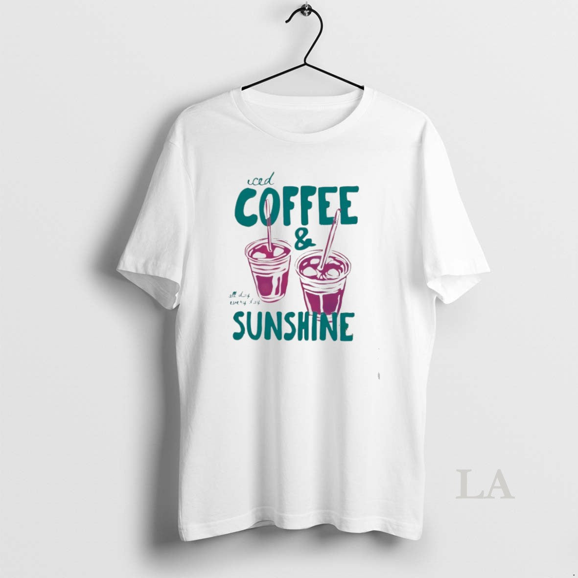 Original Iced Coffee And Sunshine Art