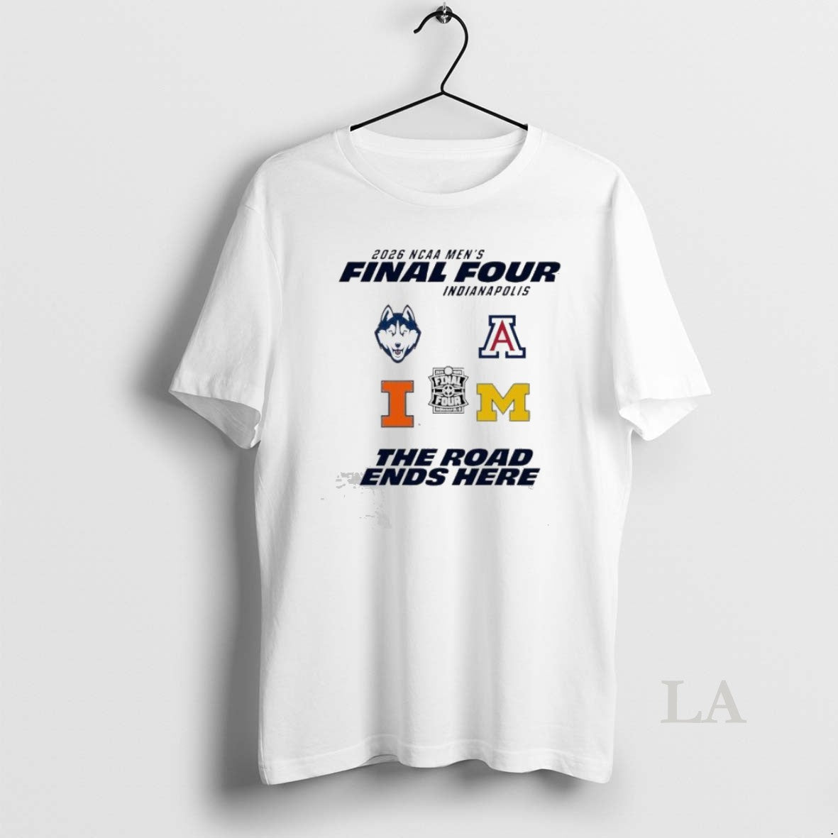 Original Illinois Fighting Illini Basketball Final Four Field The Road Ends Here